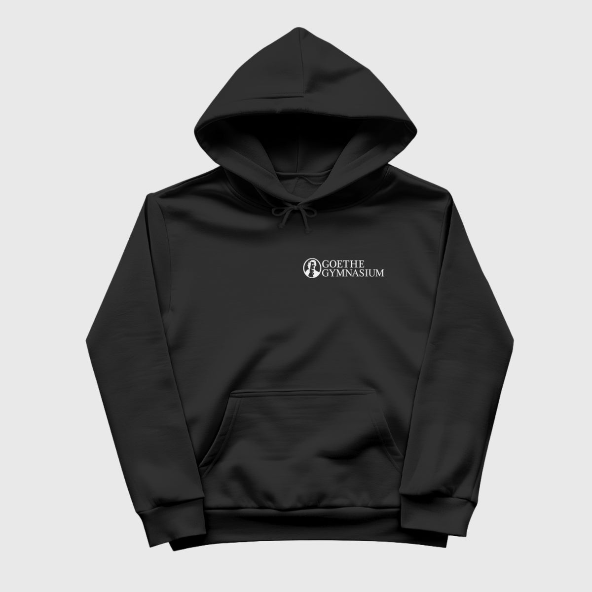 Damen Hoodie Goethe Gymnasium black