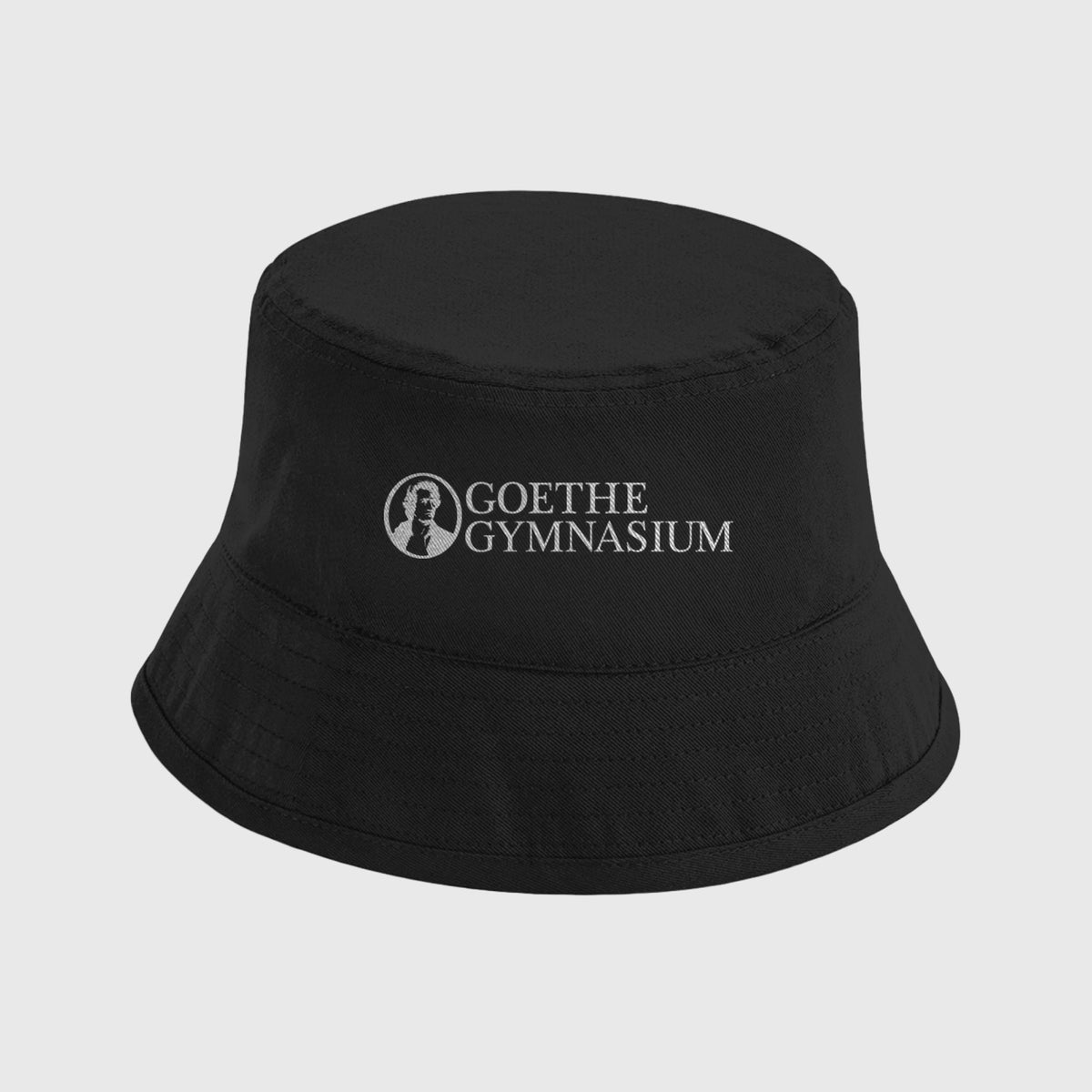 Bucket Hat Goethe Gymnasium white