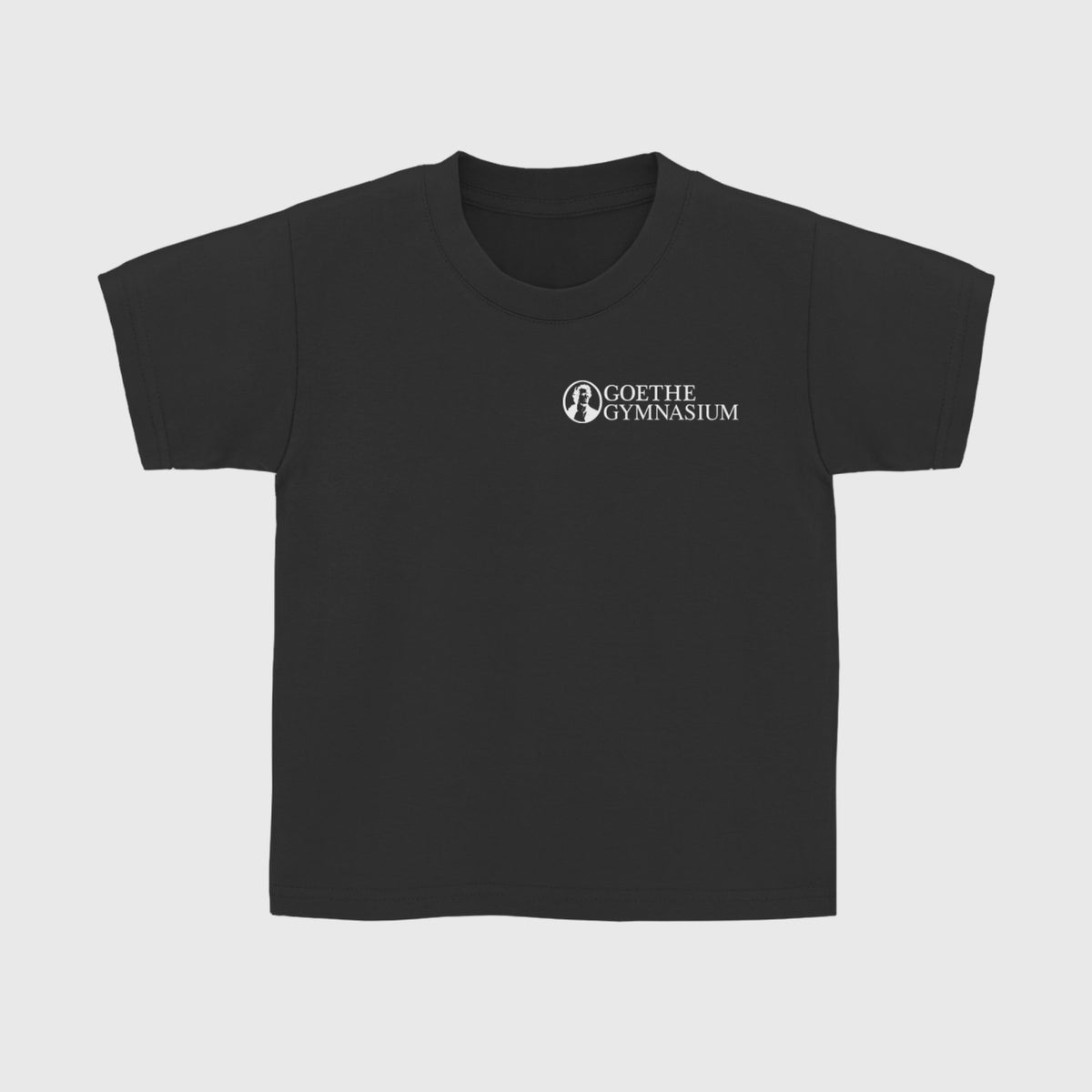 Kinder Basic T-Shirt Goethe Gymnasium white
