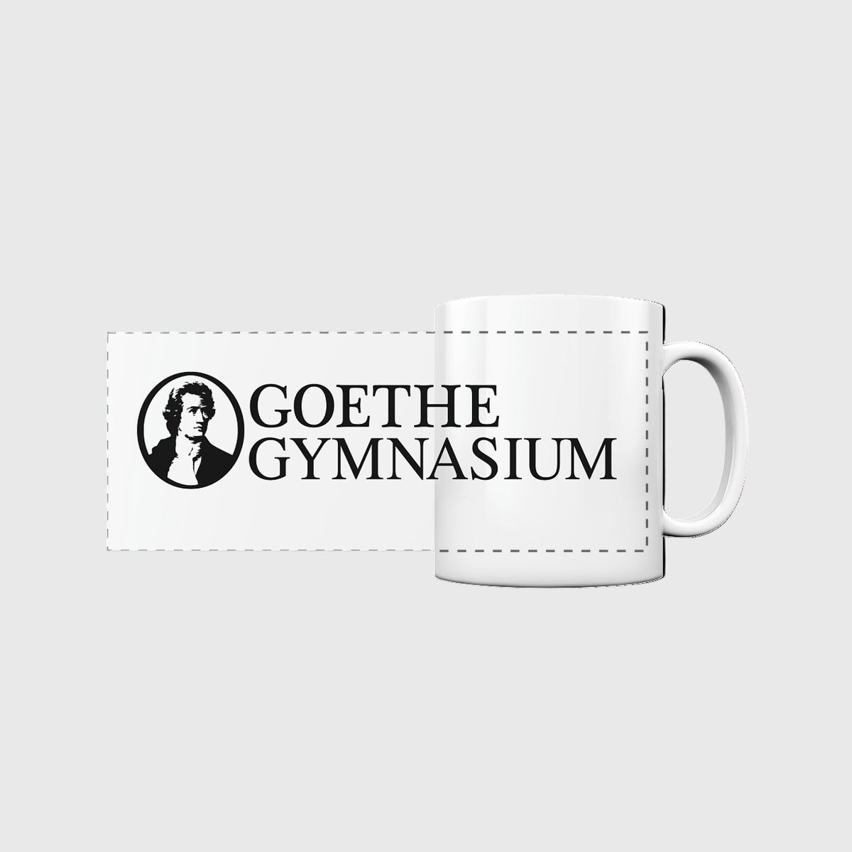 Goethe Gymnasium - Panorama Tasse